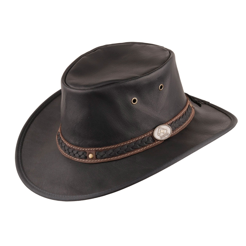 Kangaroo sundowner cowboy hat - 5H16-Scippis - Freja skind