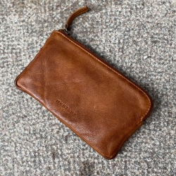 Laurel mobilpung cognac 162052 - Montana-Freja skind