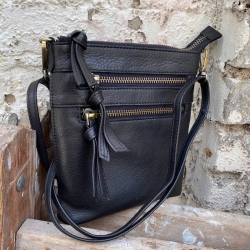 Rosa  crossbody - sort - 220807
