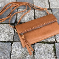 Rose crossbody pung - cognac skind - Treats 180904 - Freja skind