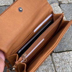 Rose crossbody pung - cognac skind - Treats 180904 - Freja skind