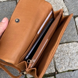 Rose crossbody pung - cognac skind - Treats 180904 - Freja skind