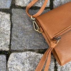Rose crossbody pung - cognac skind - Treats 180904 - Freja skind