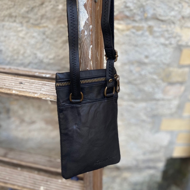 sort mobilhanger - Freja skind