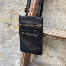 sort mobilhanger - Freja skind