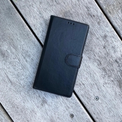iPhone 12 Pro mobilcover i ægte skind - Freja skind