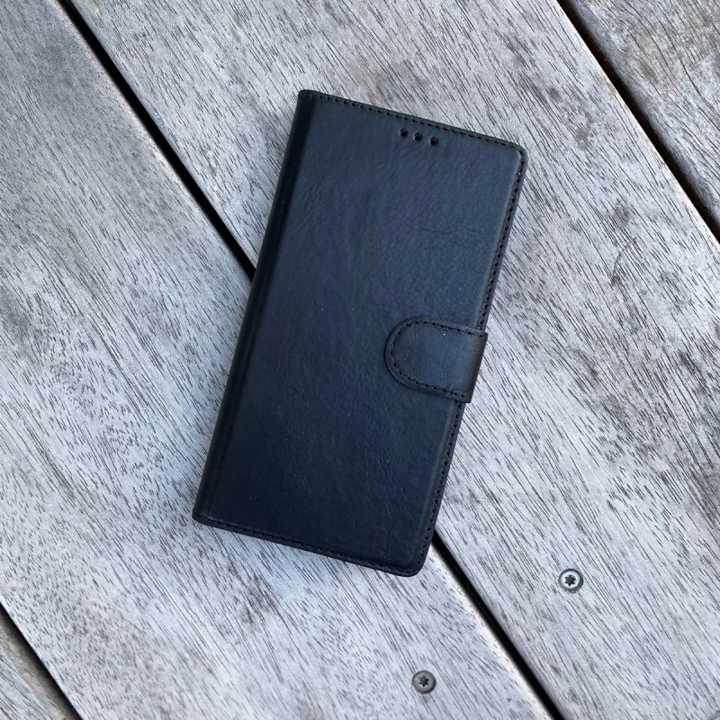 iPhone 12 Pro mobilcover i ægte skind - Freja skind