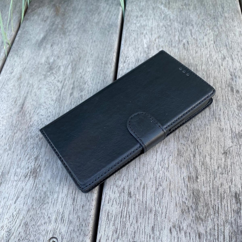 iPhone 12 Pro mobilcover i ægte skind - Freja skind