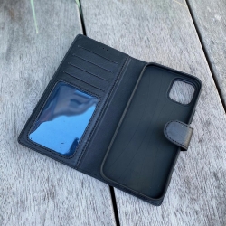 iPhone 12 Pro mobilcover i ægte skind - Freja skind