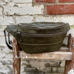 Army grøn Tilde bumbag - Corium - Freja skind