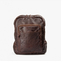 Læderrygsæk brun -  Jordan - Montana 272056 - Freja skind