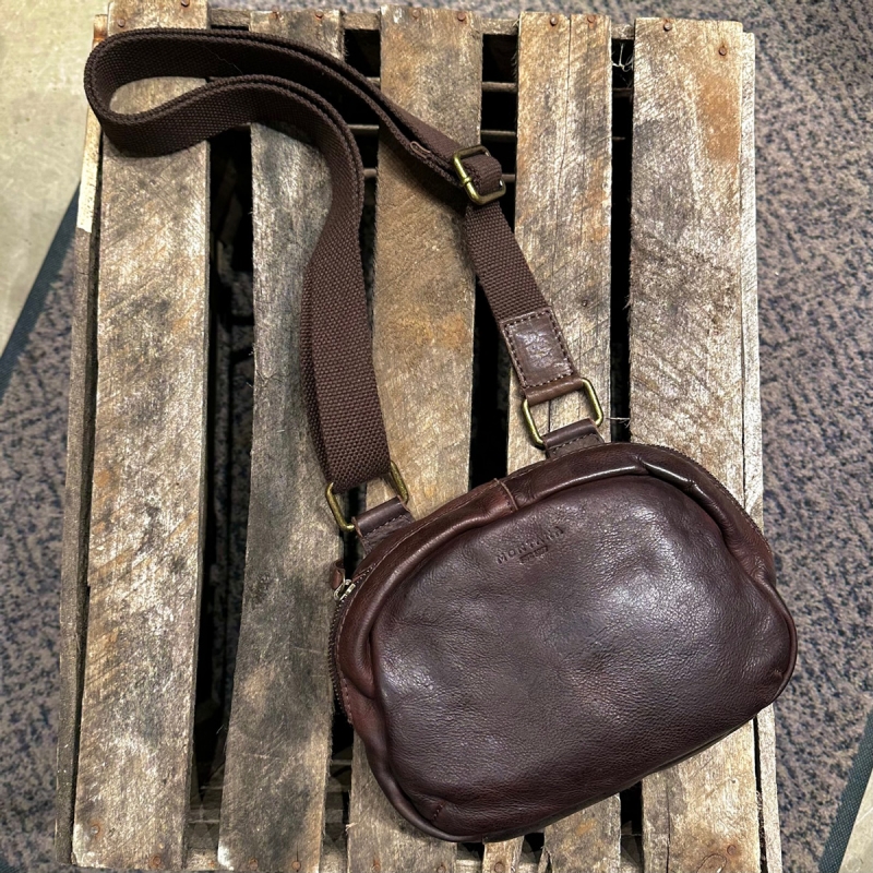 Optima crossbody taske - Mørk brun - Montana - 272212