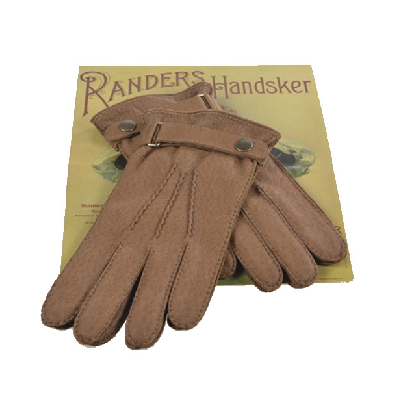 Herre skindhandske - Sandfarvet - Randers handsker
