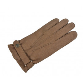 Herre skindhandske - Sandfarvet - Randers handsker