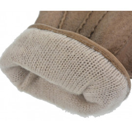 Herre skindhandske - Sandfarvet - Randers handsker