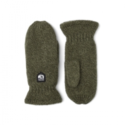 Dame uldluffe - Grøn Shetlands uld med thinsulate - Hestra - 63661