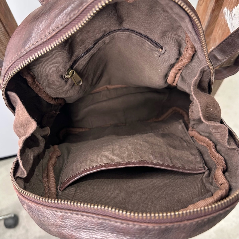 Noel dame rygsæk - Brun - Montana 272215 - Freja skind