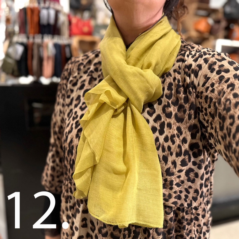 Tørklæde af viskose - Blød og lækkert - Freja skind