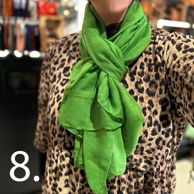 Tørklæde af viskose - Blød og lækkert - Freja skind