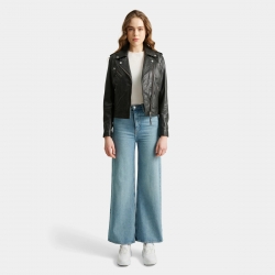 Nicole læderjakke dame - Rock and blue - 21948