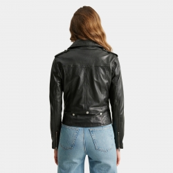 Nicole læderjakke dame - Rock and blue - 21948