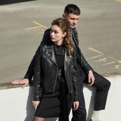 Nicole læderjakke dame - Rock and blue - 21948