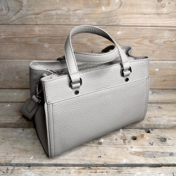 Abeline skuldertaske - 282073 - grå skind - Treats