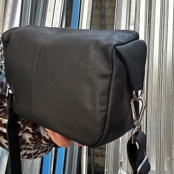 Sort Sophie crossbody taske - Treats - 282083 - Freja skind