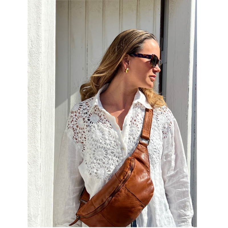 cognac bumbag - Custer fra Montana - 272102