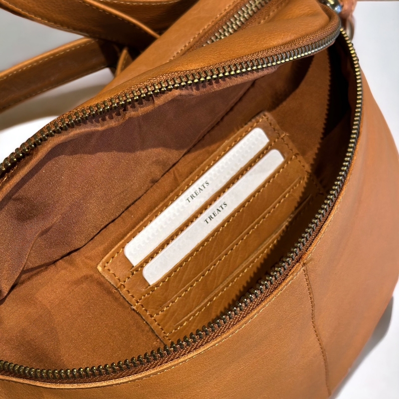 Aya bumbag fra danske Treats - cognac skind - 282003