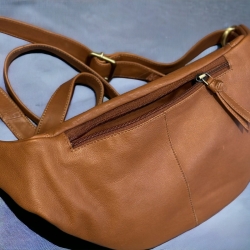 Aya bumbag fra danske Treats - cognac skind - 282003