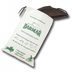 Squashy Bronco cooper cowboyhat i okselæder - Barmah hats - Freja skind