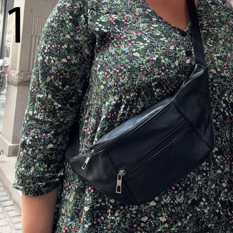 Tina midjeväska - Flera färger - Mjuk skinn - Freja Skind