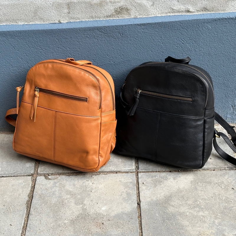 Alba rygsæk i blød skind - Treats - 280914 - Freja skind