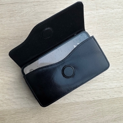 Mobilcover - til bæltemontering eller buksekant - Freja skind