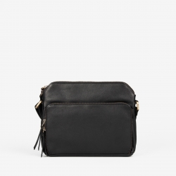 Sort Annie taske i blød skind - Treats - 282353