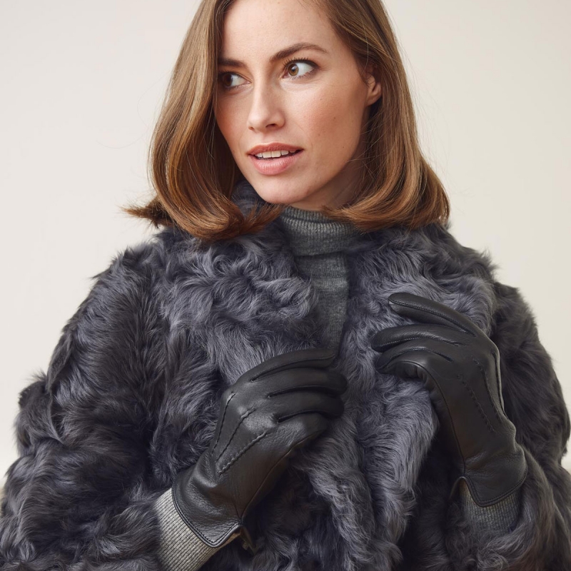 Kate skindhandske - Hjorteskind - NCF1128 - Freja skind