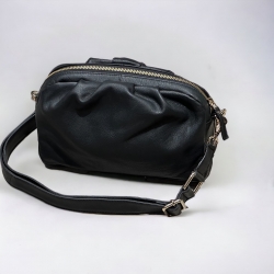 Layla Lay Lay crossbody med aft rem og kæde - 282211 - Freja skind