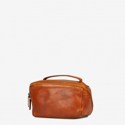 Austin toilettaske cognac bøffelskind - Montana - 272320