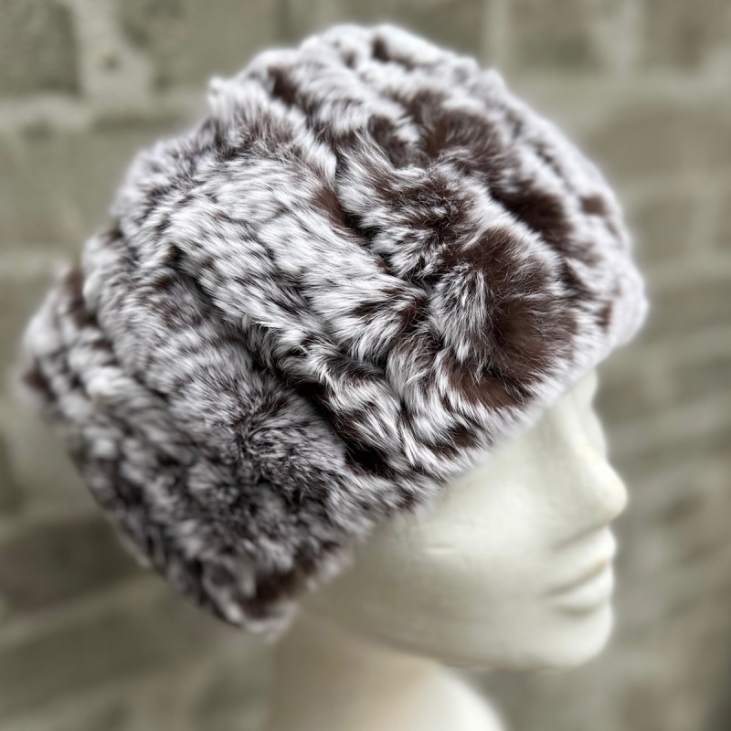 Pandebånd af rex kanin - lyse og brune farver - Levinsky