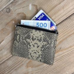 Naya lille skindpung med slangemønster - Treats - 180901