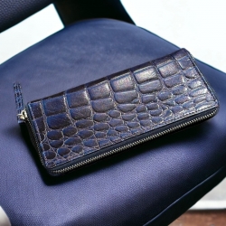 Winnie croco damepung - blå skind - Treats - 180912