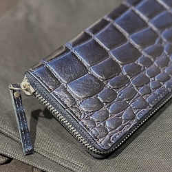 Winnie croco damepung - blå skind - Treats - 180912