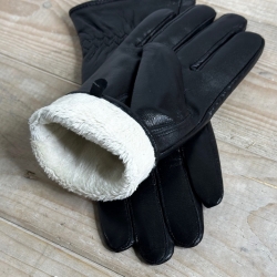 Grace dame skindhandske - Blød skind med lun fleecefoer - Freja skind