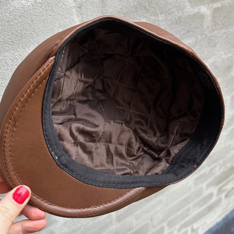 Karl sixpence herre - cognac skind - Freja skind