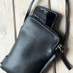 Josefine mobil taske til stor mobil - blød skind - Treats - 282300