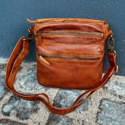 Alpha crossbody taske - cognac - Montana - 272110