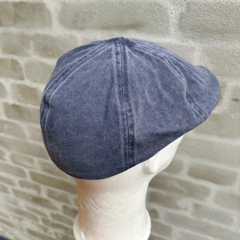 Blå Chilla flat cap fra Scippis - 31016 - Freja skind