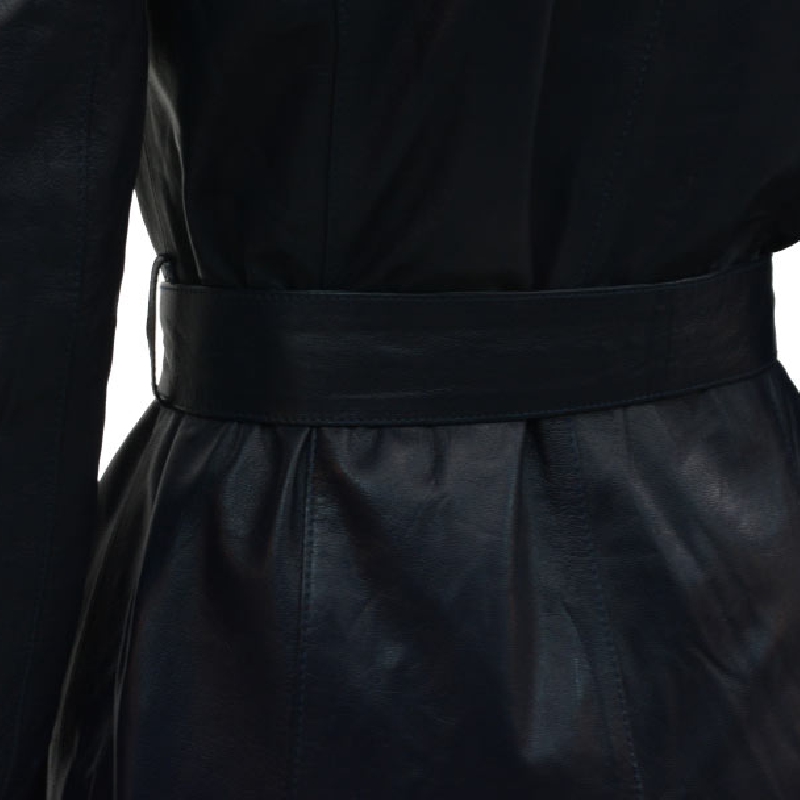 Trenchcoat i lammskinn | Freja Skind modell Kylie str. L