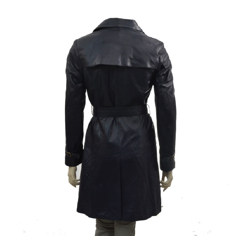 Trenchcoat i lammskinn | Freja Skind modell Kylie str. L